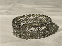 Vintage Rhinestone Stretch Bracelet