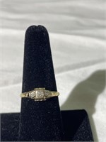 14K Yellow Gold Lady's Ring