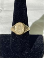 14K Yellow Gold Ring - Monogramed