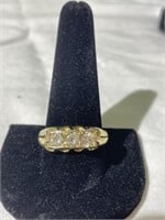 14K Gold Filled Men's Ring with CZ
