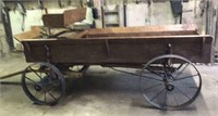 Open Ash farm wagon 3 ft wide 10ft long. Spring
