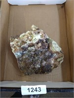 Fluorite Quartz Brochantite