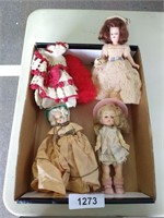 (3) 1950's Dolls