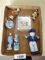 Japan Figurines & Ashtray