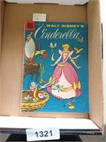 1957 Dell Walt Disney Cinderella Comic