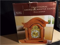 Mantle Clock, Home Trends in box