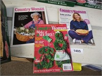 (3) Country Woman Magazines