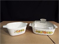 Corning Spice of Life Dishes (2)