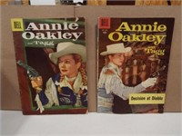1956, 1958 Annie Oakley Comics, Dell (2)