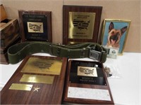 Police Canine Plaques, More