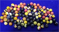 Lot Of Stunning Vintage & Antique Marbles