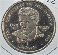 1995 Elvis Presely Uncirculated Proof Coin