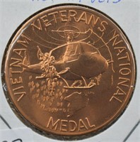 1984 Vietnam Veteran's Uncirculated Proof Coin
