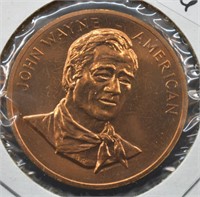 Proof Uncirculated John Wayne Collectable Coin