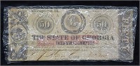 1863 Confederate $50 Fifty Dollar Replica; 100 ct