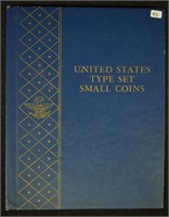 United States Coins Type Set Folder; Partial