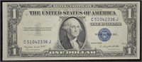 1935-G Series U.S. Silver Certificate $1 Blue Seal
