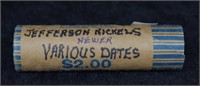 Mixed Date Jefferson Nickels