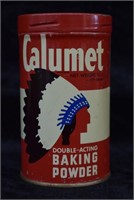 Antique Calumet Baking Powder Tin Canister