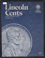 Lincoln Head Cent Book 1941 - 1974