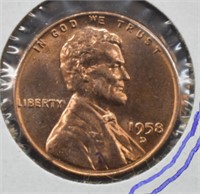 1958 D Lincoln Cent