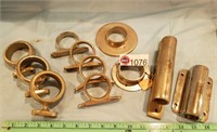 (11) NICKLE PLATED FIRE TRUCK HARDWARE