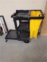 New Rubbermaid Janitorial Cart