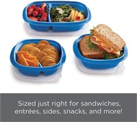 Rubbermaid TakeAlongs On The Go Food Storage