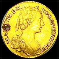 1741 Austrian Gold Ducat UNCIRCULATED