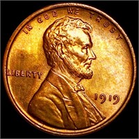 1919 Lincoln Wheat Penny UNCIRCULATED