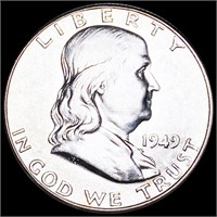 1949 Franklin Half Dollar UNCIRCULATED