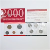 (2) 2000 United States Mint Type Set GEM BU