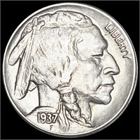 1937-D Buffalo Head Nickel CLOSELY UNCIRCULATED