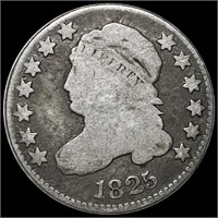 1825 Capped Bust Dime NICELY CIRCULATED