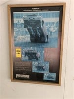 Flowmaster Advertising Poster Atlanta Dragway
