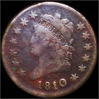 1810 Classic Head Large Cent NICELY CIRCULATED