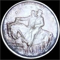 1925 Stone Mountain Half Dollar CLOSELY UNC