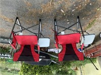 Set of camping chairs like new