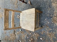 Kids wood chair