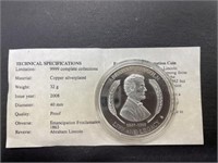 Emancipation Proclamation - Silver Over Copper