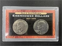 First And Last Collection Of Eisenhower Dollars