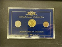 United States Of America Indian Head Collection