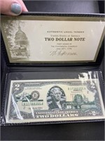 (2) 1776 United States Of America Two Dollar Note