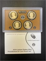 2014 United States Mint Presidential Dollar Coin