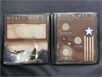 World War Ii Silver Nickels Mint Mark Set