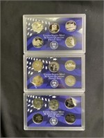 (3) United States Mint Proof Set
