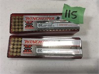 Winchester 22 long rifle HP 40 grain 200 rounds