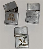 (3) Zippo Lighters
