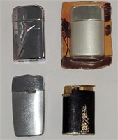 (4) Ronson Lighters