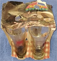 Lot of (4) Beer Glasses New